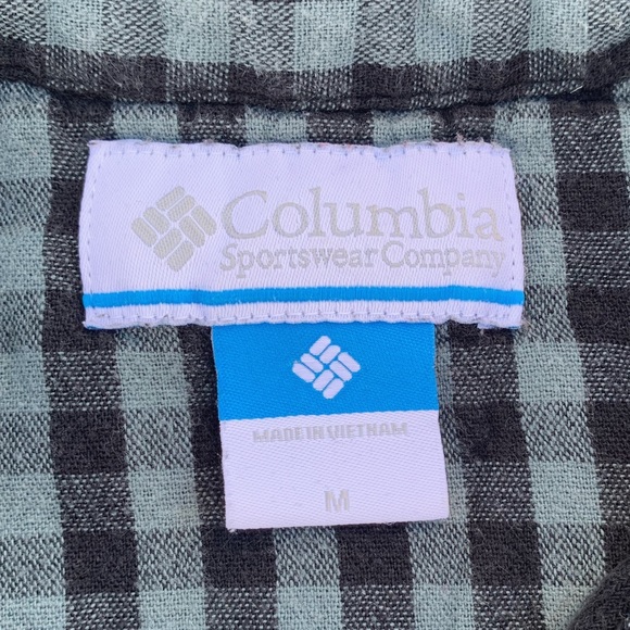 Columbia Contrast-Pattern Flannel Shirt - Picture 11 of 12